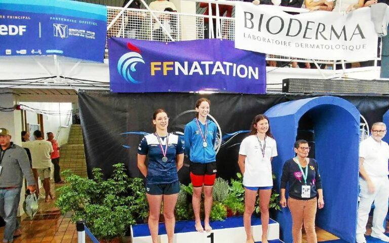Alwena Gautier championne de France des 14-15 ans sur 50 m nage libre | Le Télégramme