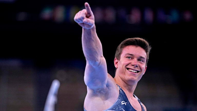 Brody Malone striving for all-around return ahead of Paris Olympics