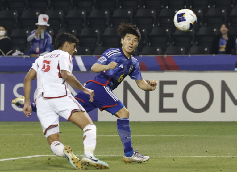 Football: Japan book quarterfinal spot at U-23 Asian Cup – Kyodo News