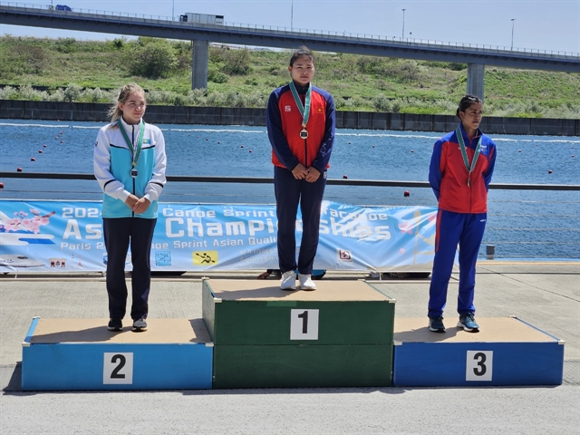Hương wins Asian canoe sprint gold medal – VietNam News