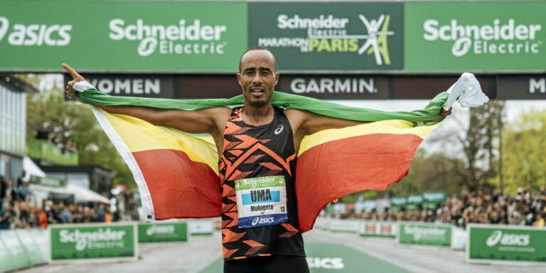 Marathon de Paris : les Éthiopiens Mulugeta Uma et Mestawut Fikir vainqueurs de l'édition 2024
