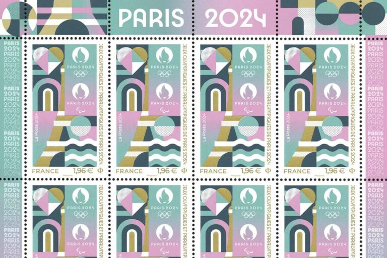 Un timbre-poste pour Paris 2024 – Le Monde