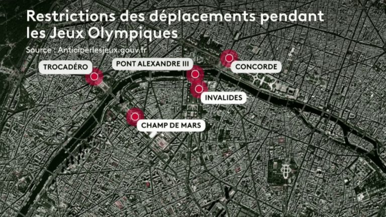 Paris 2024 : le transport en voiture ou à vélo déjà perturbé – Franceinfo